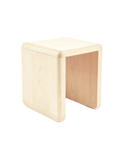 Hazel Edge Side Table - Ivory (synthetic illustration; no displayed measurements)
