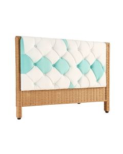 Honeycomb Open-Frame Headboard (synthetic illustration; no displayed measurements)