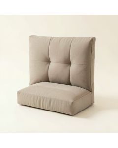 Tree And Bird Outdoor Seat/Back Cushion (synthetic illustration; no displayed measurements)