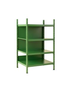 Heath Bend Empty Seed-Starting Shelving Unit Without Lights - Green