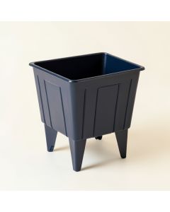 Reed Bend Empty Raised Planter - Navy (synthetic illustration; no displayed measurements)
