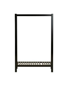 Sage Bend Empty Garment Rack - Black (synthetic illustration; no displayed measurements)
