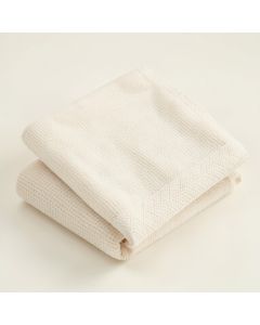 Stone Dell Bath Towel - Ivory (synthetic illustration; no displayed measurements)