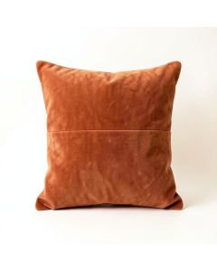 Cove Crest Filled Accent Pillow - Terracotta (synthetic illustration; no displayed measurements)