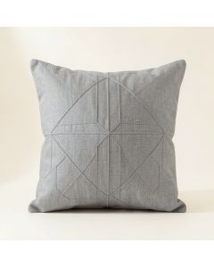 Clay Bluff Filled Accent Pillow - Gray (synthetic illustration; no displayed measurements)