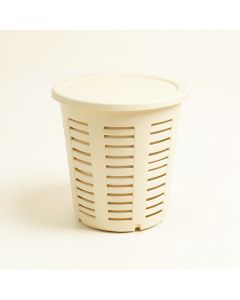 Aspen Bend Closed Garden Compost Bin - Ivory (synthetic illustration; no displayed measurements)