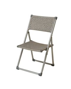 Cedar Bluff Folding Outdoor Chair - Gray