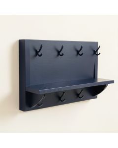 Reed Arc Wall-Mounted Entryway Organizer Shelf (synthetic illustration; no displayed measurements)