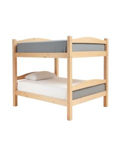 Arlo Twin Over Full Solid Wood Standard Bunk Bed