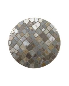 0.9 '' X 0.9 '' Metal Penny Round Mosaic Wall Tile (synthetic illustration; no displayed measurements)
