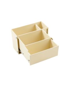 Dawn Branch Empty Coffee-Station Organizer - Ivory