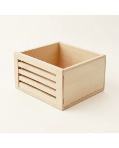 Cove Crossing Empty Furniture-Style Litter Enclosure - Beige (synthetic illustration; no displayed measurements)