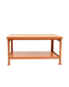 Clay Dell Empty Workshop Workbench - Terracotta (synthetic illustration; no displayed measurements)