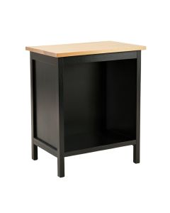 Moss Crossing Freestanding Laundry Folding Counter - Black