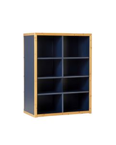 Willow Falls Freestanding Bookcase - Navy (synthetic illustration; no displayed measurements)