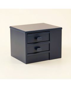 Moss Bridge Small-Parts Storage Drawer Cabinet - Navy (synthetic illustration; no displayed measurements)