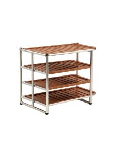 21 Pair Stackable Shoe Rack