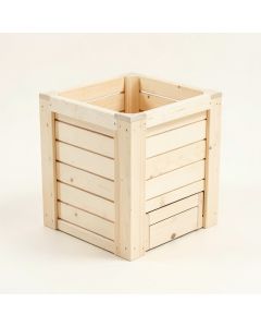 Aspen Branch Closed Garden Compost Bin - Ivory (synthetic illustration; no displayed measurements)