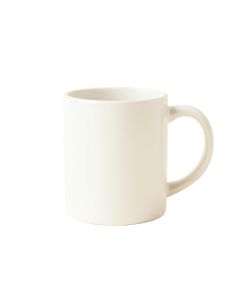 Sage Bend Ceramic Mug - White (synthetic illustration; no displayed measurements)