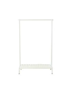 Elm Bluff Empty Garment Rack - White (synthetic illustration; no displayed measurements)