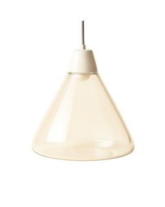 Glass Bell Pendant Shade ( Screw On )