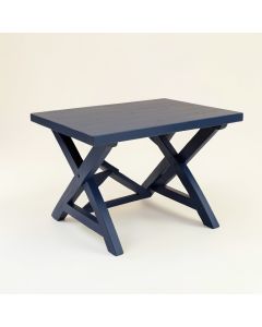 Laurel Branch Patio Table - Navy (synthetic illustration; no displayed measurements)