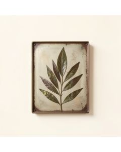 Leaves Vintage Wall Décor (synthetic illustration; no displayed measurements)
