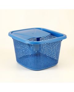 Laurel Bridge Laundry Hamper - Blue (synthetic illustration; no displayed measurements)
