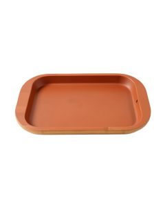 Summit Bend Serving Tray - Terracotta (synthetic illustration; no displayed measurements)