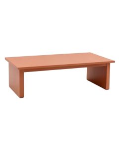 Birch Bluff Desktop Monitor Riser - Terracotta (synthetic illustration; no displayed measurements)