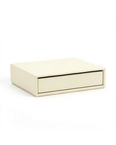 Vale Crest Desktop Monitor Riser - Ivory (synthetic illustration; no displayed measurements)