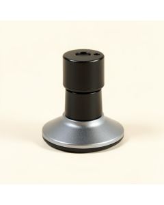 Black/Silver Swivel Desktop Mount Holds Up To 60 Lbs (synthetic illustration; no displayed measurements)