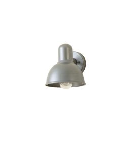 Shore Crest Wall Sconce Mounted On A Plain Wall - Gray