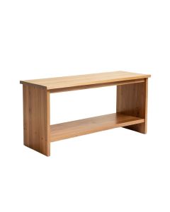 Corbin 35.2 '' Solid Wood Console Table (synthetic illustration; no displayed measurements)