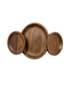 `` Eat '' Plates On Wood Wall Décor