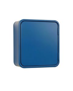Dune Bend Wall-Mounted Laundry Cabinet - Blue
