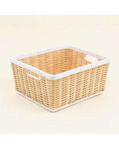 Ridge Brook Empty Storage Basket - White (synthetic illustration; no displayed measurements)