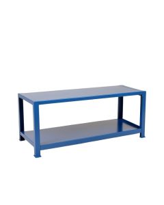 Dawn Crossing Narrow Outdoor Storage Bench - Blue