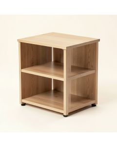 Kyler Floor Shelf End Table With Storage (synthetic illustration; no displayed measurements)