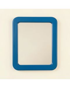 Alder Bend Framed Wall Mirror - Blue (synthetic illustration; no displayed measurements)