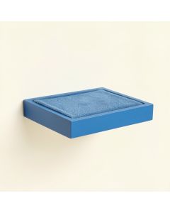 Moss Dale Wall-Mounted Cat Perch - Blue (synthetic illustration; no displayed measurements)