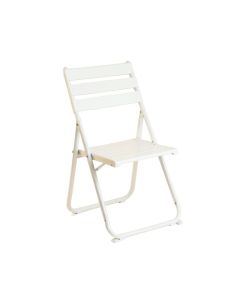 Shore Bend Folding Outdoor Chair - White