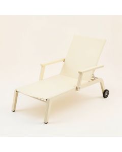 Dune Branch Outdoor Lounge Chair - Cream (synthetic illustration; no displayed measurements)
