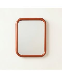 Elm Canyon Framed Wall Mirror - Terracotta (synthetic illustration; no displayed measurements)