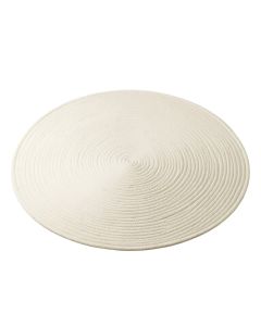 Moss Bluff Round Area Rug - Cream (synthetic illustration; no displayed measurements)