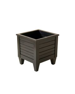 Summit Arc Empty Raised Planter - Black