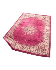 Katie Oriental Fuchsia Area Rug (synthetic illustration; no displayed measurements)