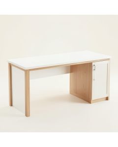 Aspen Crossing Empty Workshop Workbench - White (synthetic illustration; no displayed measurements)