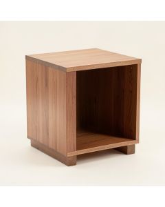 Tomo Sled End Table With Storage (synthetic illustration; no displayed measurements)