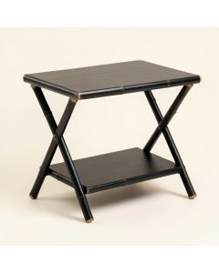 Flint Dell Side Table - Black (synthetic illustration; no displayed measurements)